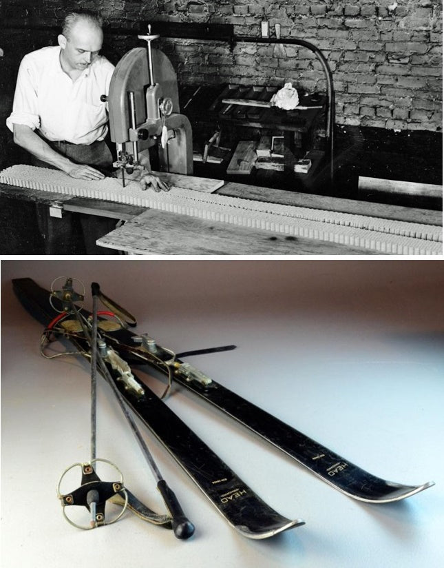 Howard Head inventor metal skis